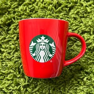 Red Starbucks mug 12oz